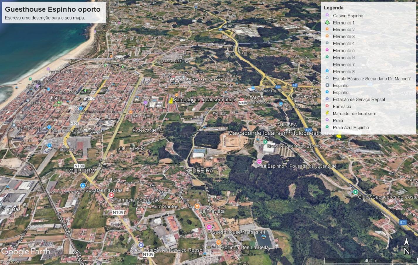 Guesthouse Pool & Sea Espinho Oporto Екстер'єр фото